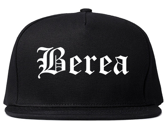 Berea Kentucky KY Old English Mens Snapback Hat Black