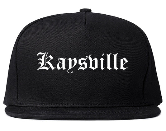 Kaysville Utah UT Old English Mens Snapback Hat Black
