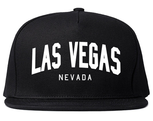 Las Vegas Nevada Arch Mens Snapback Hat Black