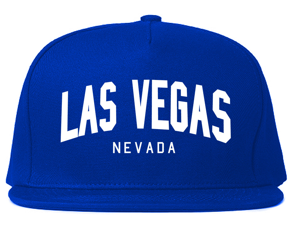 Las Vegas Nevada Arch Mens Snapback Hat Royal Blue