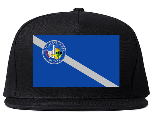 Las Vegas Nevada FLAG Mens Snapback Hat Black