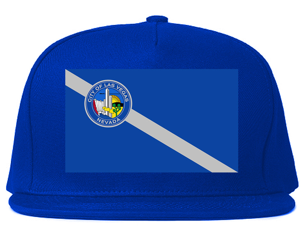 Las Vegas Nevada FLAG Mens Snapback Hat Royal Blue