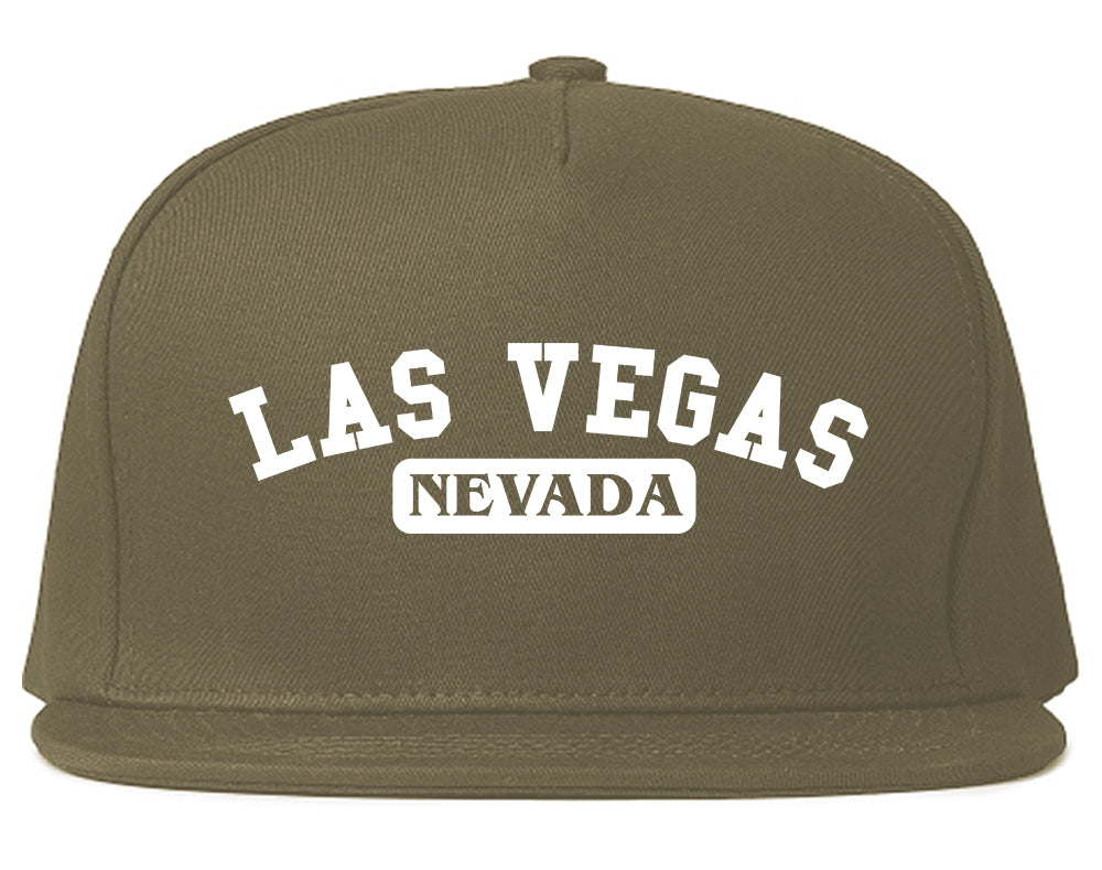 Las Vegas Nevada Mens Snapback Hat Grey