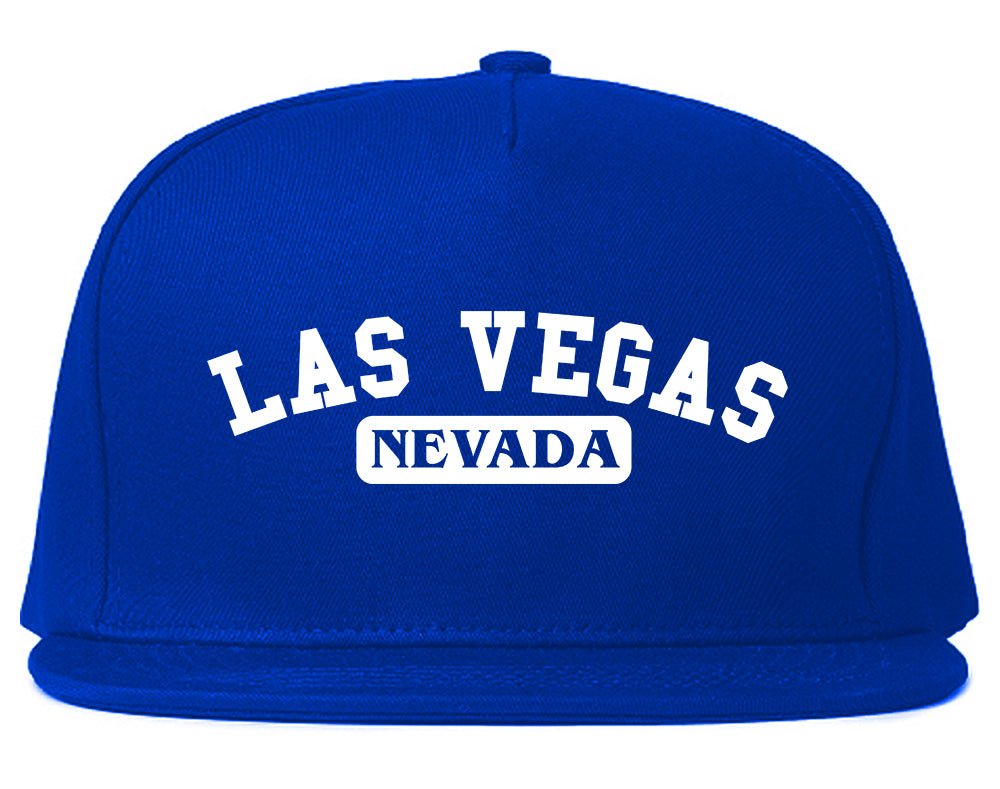 Las Vegas Nevada Mens Snapback Hat Royal Blue