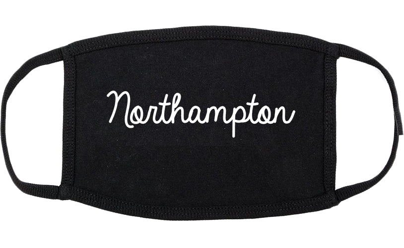 Northampton Pennsylvania PA Script Cotton Face Mask Black