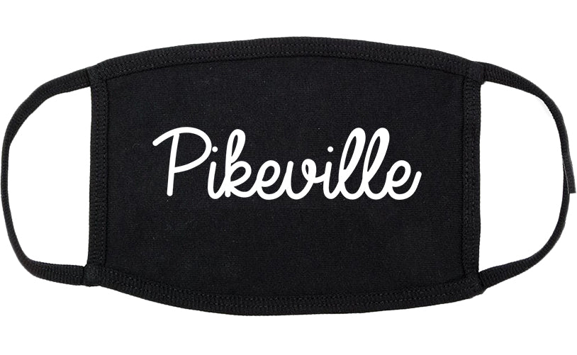 Pikeville Kentucky KY Script Cotton Face Mask Black