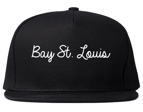 Bay St. Louis Mississippi MS Old English Mens Trucker Hat Cap