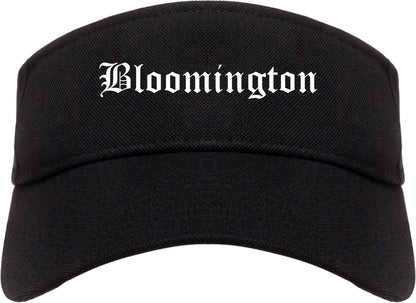 Bloomington Minnesota MN Old English Mens Visor Cap Hat Black
