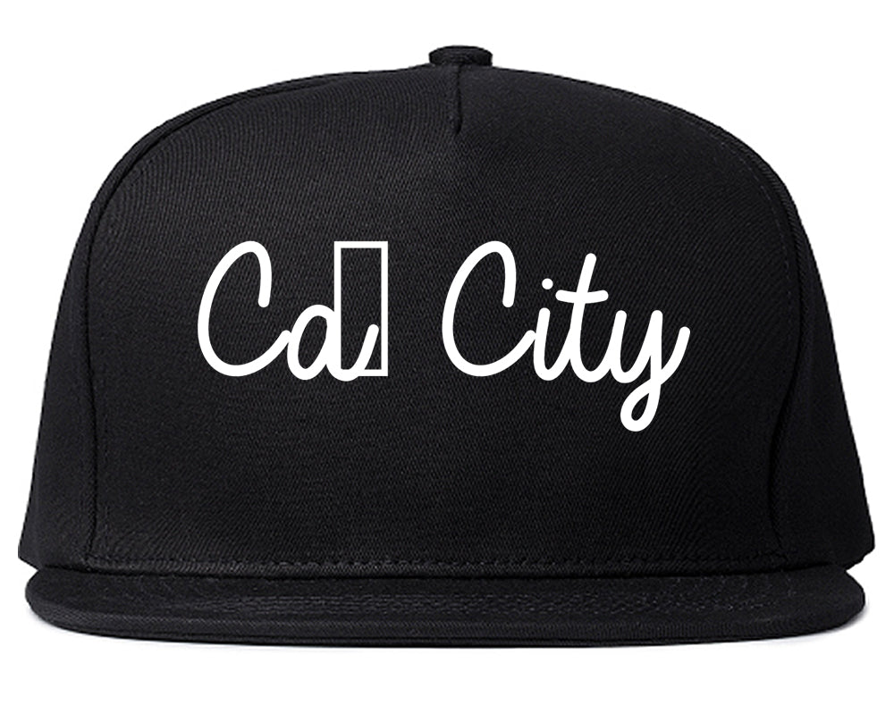 Cañon City Colorado CO Script Mens Snapback Hat Black