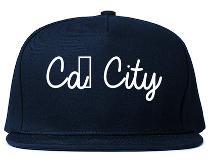 Cañon City Colorado CO Script Mens Snapback Hat Navy Blue