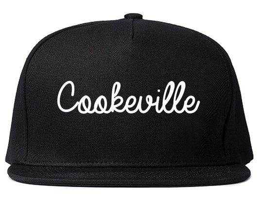 Cookeville Tennessee TN Script Mens Snapback Hat Black