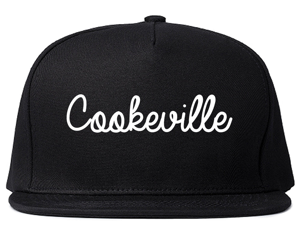 Cookeville Tennessee TN Script Mens Snapback Hat Black
