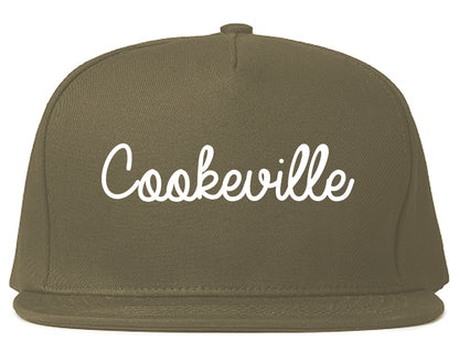 Cookeville Tennessee TN Script Mens Snapback Hat Grey