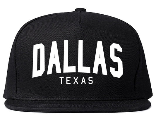 Dallas Texas ARCH Mens Snapback Hat Black