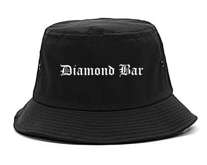 Diamond Bar California CA Old English Mens Bucket Hat Black