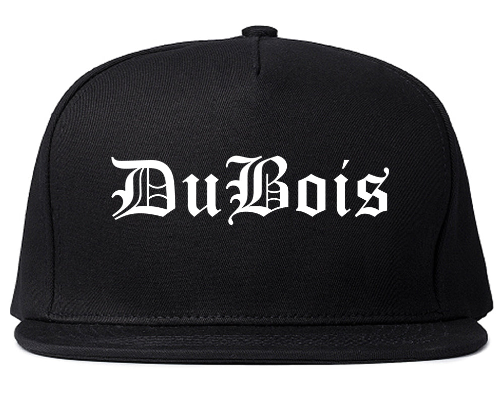 DuBois Pennsylvania PA Old English Mens Snapback Hat Black