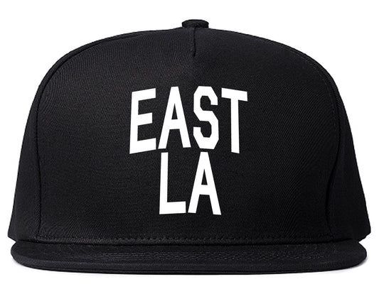 East LA Los Angeles California Mens Snapback Hat Black