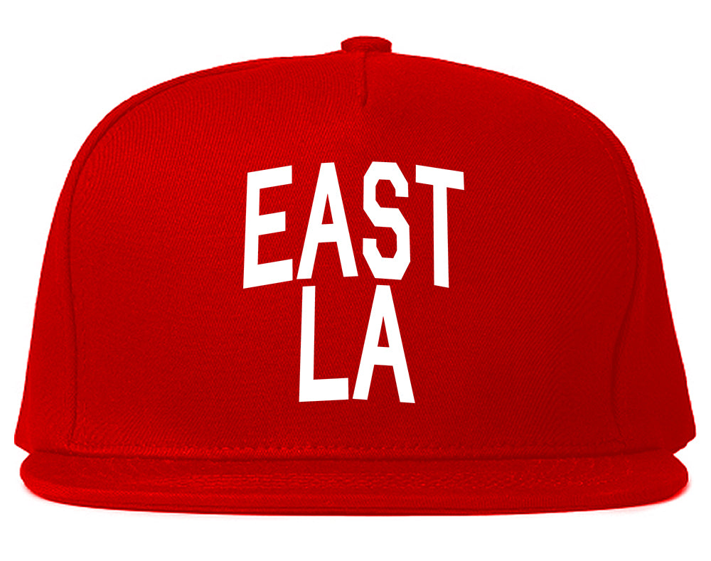 East LA Los Angeles California Mens Snapback Hat Red