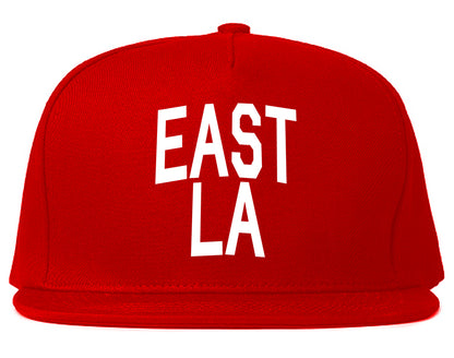 East LA Los Angeles California Mens Snapback Hat Red
