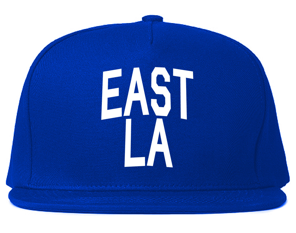 East LA Los Angeles California Mens Snapback Hat Royal Blue