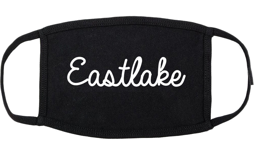 Eastlake Ohio OH Script Cotton Face Mask Black
