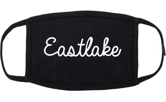 Eastlake Ohio OH Script Cotton Face Mask Black