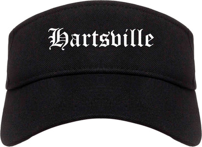 Hartsville Tennessee TN Old English Mens Visor Cap Hat Black