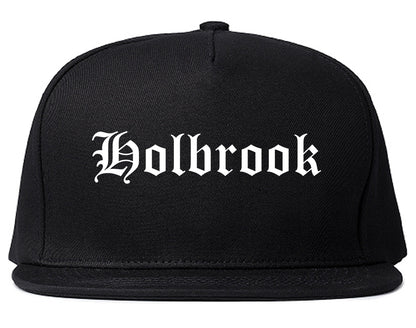 Holbrook Arizona AZ Old English Mens Snapback Hat Black