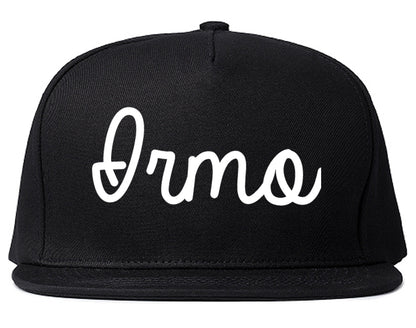 Irmo South Carolina SC Script Mens Snapback Hat Black