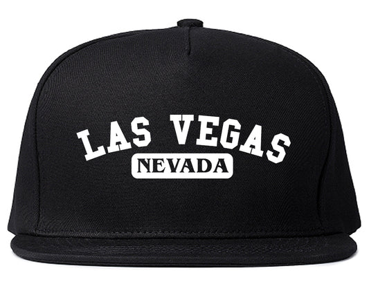 Las Vegas Nevada Mens Snapback Hat Black