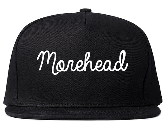 Morehead Kentucky KY Script Mens Snapback Hat Black