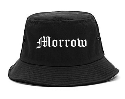 Morrow Georgia GA Old English Mens Bucket Hat Black