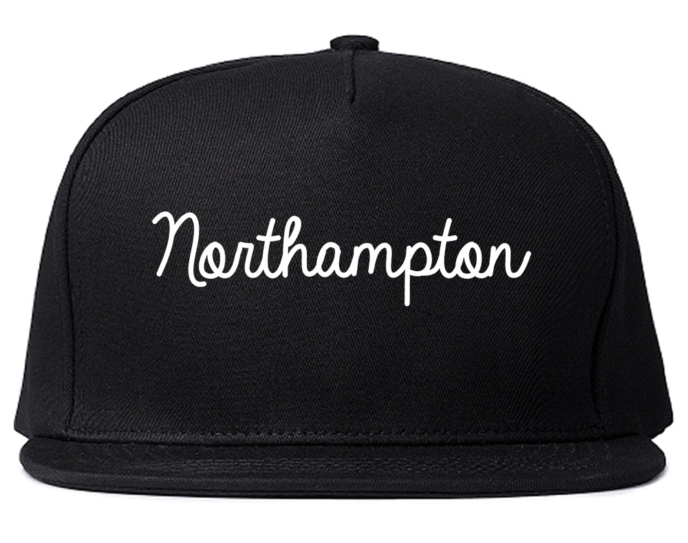 Northampton Pennsylvania PA Script Mens Snapback Hat Black