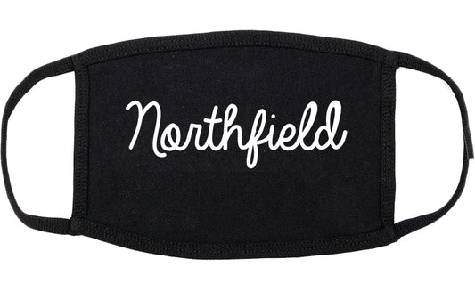 Northfield Minnesota MN Script Cotton Face Mask Black