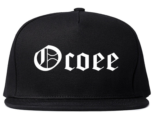 Ocoee Florida FL Old English Mens Snapback Hat Black