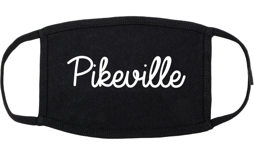 Pikeville Kentucky KY Script Cotton Face Mask Black