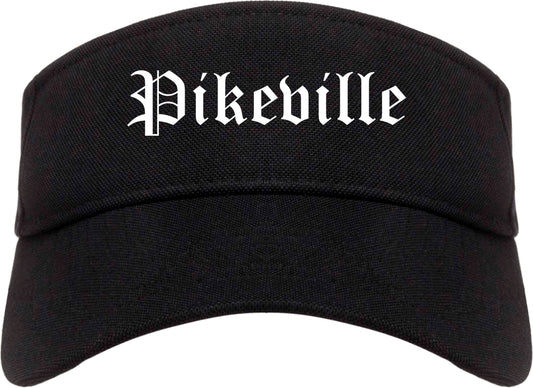 Pikeville Kentucky KY Old English Mens Visor Cap Hat Black