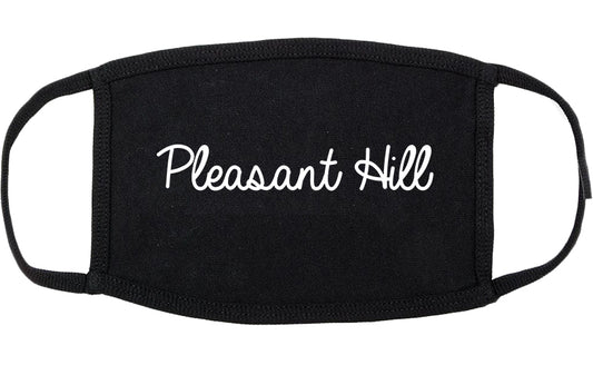 Pleasant Hill Missouri MO Script Cotton Face Mask Black