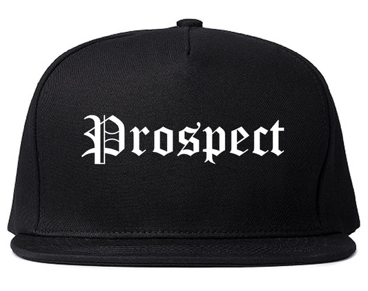 Prospect Kentucky KY Old English Mens Snapback Hat Black