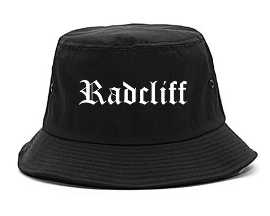 Radcliff Kentucky KY Old English Mens Bucket Hat Black