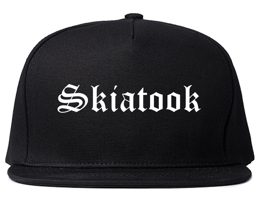 Skiatook Oklahoma OK Old English Mens Snapback Hat Black