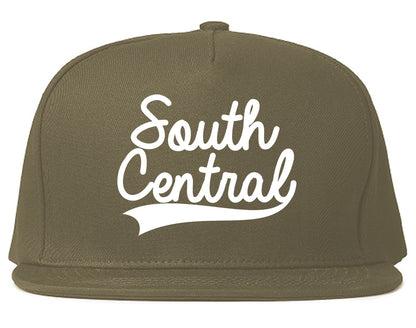 South Central Compton California Mens Snapback Hat Grey