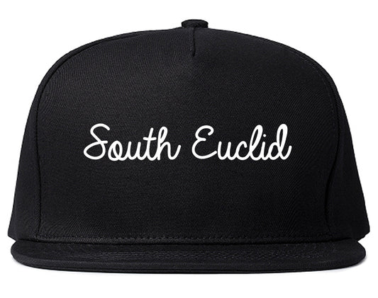 South Euclid Ohio OH Script Mens Snapback Hat Black