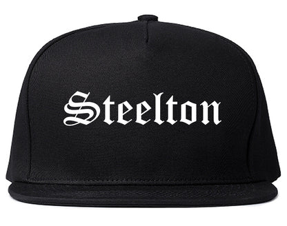 Steelton Pennsylvania PA Old English Mens Snapback Hat Black