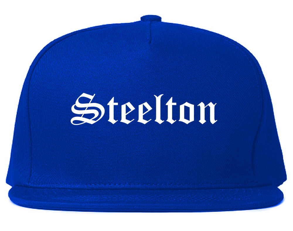 Steelton Pennsylvania PA Old English Mens Snapback Hat Royal Blue