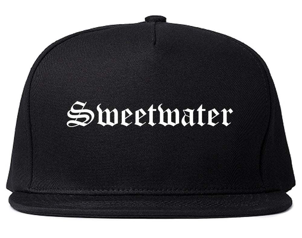Sweetwater Florida FL Old English Mens Snapback Hat Black