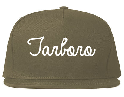 Tarboro North Carolina NC Script Mens Snapback Hat Grey