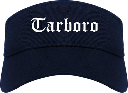 Tarboro North Carolina NC Old English Mens Visor Cap Hat Navy Blue