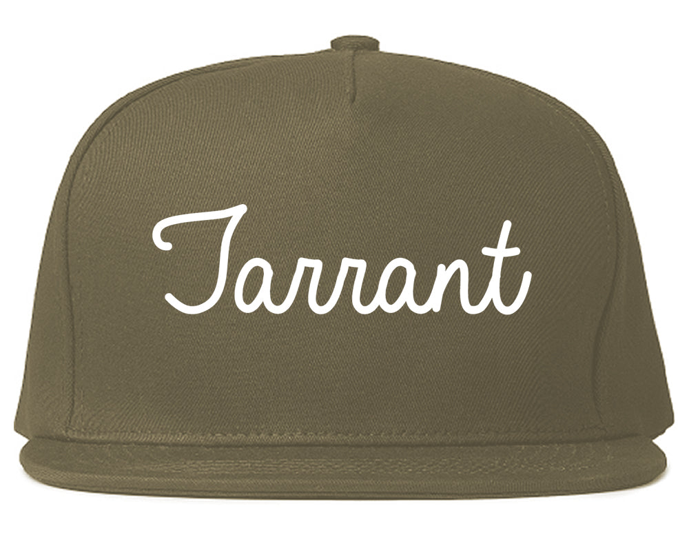 Tarrant Alabama AL Script Mens Snapback Hat Grey