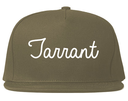 Tarrant Alabama AL Script Mens Snapback Hat Grey